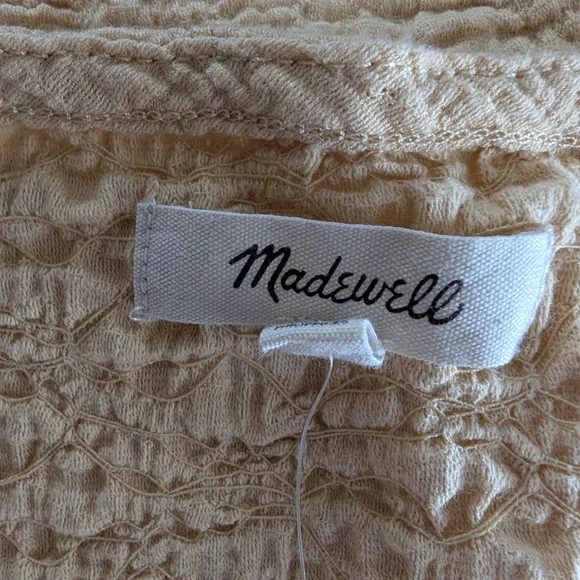 Madewell Popcorn-Knit Twist-Front Sleeveless Top - Picture 6 of 8